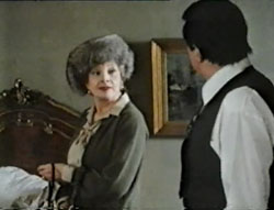 Coral Browne and Alan Bates  in An Englishman Abroad - 1983