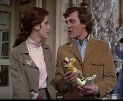 David Hemmings & Samantha Eggar in The Walking Stick
