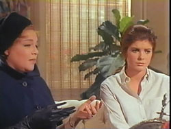 Simone Signoret and Katharine Ross in Games