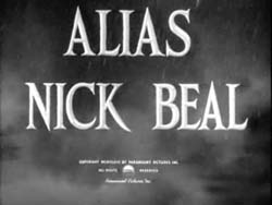 Alias Nick Beal - 1949