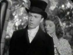 John Beal and Katharine Hepburn in The Little Minister