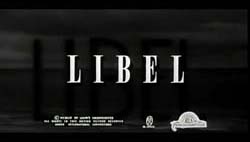 Libel - 1959