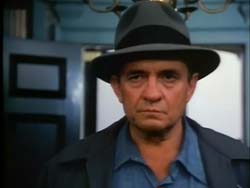 Johnny Cash in Murder In Coweta County - 1983