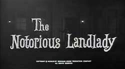 The Notorious Landlady - 1962