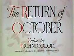 The Return Of October - 1948