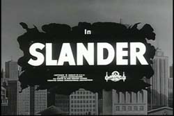 Slander - 1956