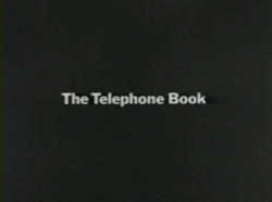The Telephone Book - 1971