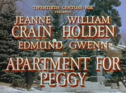 Apartment For Peggy - 1948
