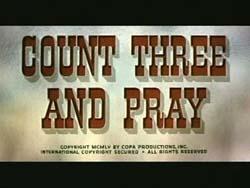 Count Three And Pray - 1955