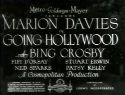 Going Hollywood - 1933