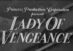 Lady Of Vengeance (1957) 