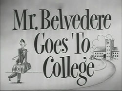 Mr Belvedere Goes To College