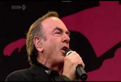 Neil Diamond at Glastonbury - 2008