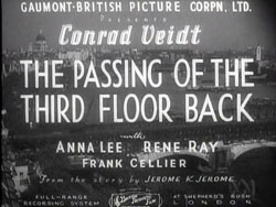 The Passing Of The Third Floor Back - 1935