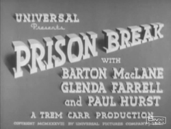 Prison Break (1938)