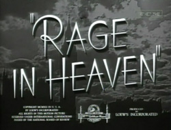 Rage In Heaven - 1941