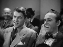 Ronald reagan in Smashing The Money Ring - 1939