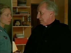 Samantha Janus & Ian Richardson in Strange - 2003