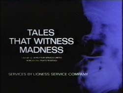 Tales That Witness Madness - 1973