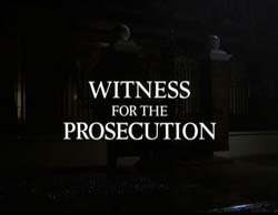 Witness For The Prosecution - 1982