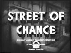 Street Of Chance - 1942