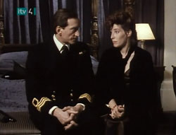 Charles Dance & Phyllis Logan in Goldeneye