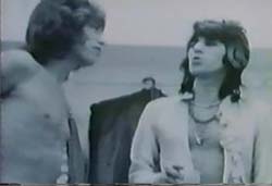 Mick Jagger & Keith Richards in Cocksucker Blues